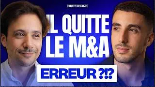 Miniature : LA RÉALITÉ DU MÉTIER APRÈS LES DEALS – First Round avec Maher Amirache, ex Investment Banker BNP