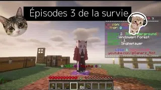 Miniature : Episode 3 de ma survie horreur one block minecraft#horror#minecraft #oneblock 