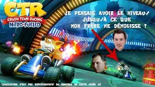 Miniature : Je pensais avoir le NIVEAU… jusqu’à ce que mon frère me DÉMOLISSE 💥🕹️(CTR Nitro-Fueled)