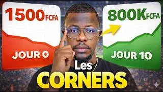 Miniature : ⚽ Trouver le NOMBRE EXACT de CORNERS en 3 secondes… Nouvelle méthode secrète ! 🤯📊