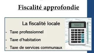 Miniature : La fiscalité locale (Exercice pratique TP, TH, TSC)