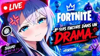 Miniature : 🔴live Fortnite, je suis encore dans un drama. 🔴
