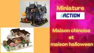 Miniature : Miniature - Présentations 02 miniatures Crafts&co sur le webshop Action maison chinoise et halloween