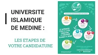 Miniature : Les étapes de votre candidature - Université de Médine