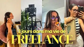 Miniature : 🤳 2 jours dans ma vie de freelance - Remise en question, prospection, création de contenus