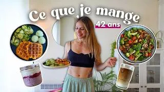 Miniature : Ce que je mange pour être en PLEINE FORME à 42 ans⚡️