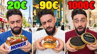 Miniature : De 20€ à 1000€ : Est ce que le GOÛT suit le PRIX ? 💶