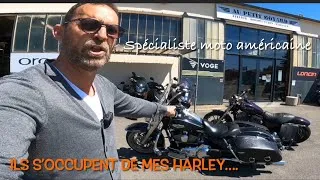 Miniature : Entretien de mes 2  harley : je ne m'attendais pas a ca !! #harley #entretienmoto #indian #biker