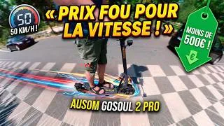 Miniature : Test Ausom Gosoul 2 Pro : 50 km/h et confort bluffant pour 500€ !