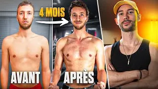 Miniature : La transformation physique de mon premier élève (prise de muscle poids du corps)