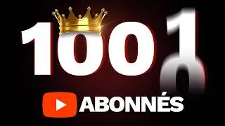 Miniature : Comment Avoir 1000 Abonnés Sur Youtube RAPIDEMENT (en 30 Jours)