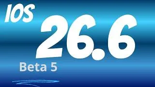 Miniature : iOs 26.6 beta 5 et iOS 27 arrive en PUBLIC BETA, comment installer iOS 27.