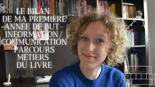 Miniature : Le bilan de ma première année de BUT-information/communication parcours métiers du livre