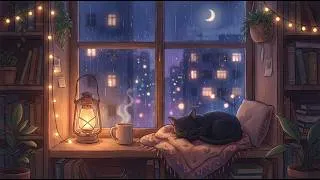 Miniature : Chat Noir & Nuit Relaxante 🐈 Ambiance Cozy pour Lire, Dormir et Se Détendre