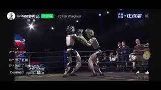 Miniature : Le premier combat entre robots humanoïdes a eu lieu en Chine