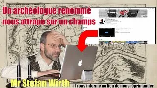 Miniature : Un archéologue nous arrête en pleine détection de métaux !