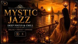 Miniature : 5.Mystic Jazz Café ☕ Deep Focus & Chill Music | Rainy Day Relaxation, Work & Unwind