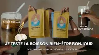 Miniature : CRASH TEST : Je teste touteeees les boissons Bonjour Drink et je vous fais mon classement ! 🤓