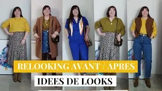 Miniature : Idées de looks Lucile Femme Automne Chaud// Relooking avant/après