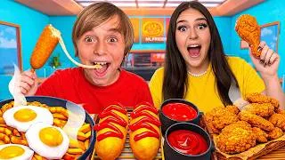 Miniature : Mukbang ASMR ROBLOX VS La VRAIE VIE !!