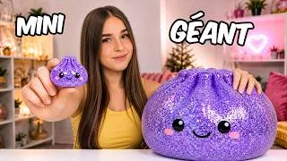 Miniature : MINI VS GÉANT DUMPLINGS SQUISHY : LEQUEL EST LE PLUS RARE ?