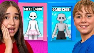 Miniature : ROBLOX TU PRÉFÈRES MAIS VERSION CHIBI FILLES Vs GARÇONS !!