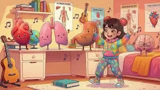 Miniature : Une chanson pour enseigner les principaux organes du corps humain aux jeunes enfants
