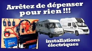 Miniature : Arrêtez de dépenser votre argent, de faire des ERREURS dans l'électricité Van ou Fourgon aménagés.