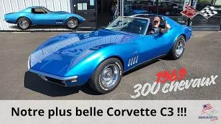 Miniature : Chevrolet Corvette 350ci de 1969 dans un état rare 📋👀