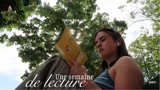 Miniature : une semaine de lecture