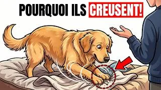Miniature : Si votre chien creuse son lit avant de dormir, il dit CECI