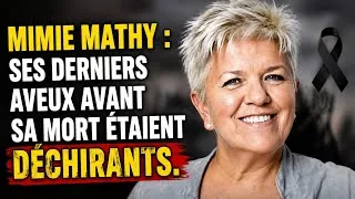 Miniature : Mimie Mathy : Ses derniers aveux avant sa mort étaient déchirants.