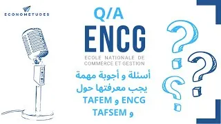 Miniature : Q/A version ENCG | أسئلة و أجوبة حول ENCG و مبارياتها TAFEM TAFSEM 2023