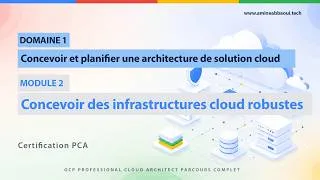 Miniature : 10 - Domaine 1 -  Module 2 : Concevoir des infrastructures cloud robustes