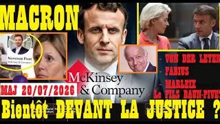 Miniature : MACRON McKINSEY 2026 NOUVEAU SCANDALE BRAUN-PIVET FABIUS VON DER LEYEN JUSTICE ?