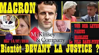 Miniature : MACRON MCKINSEY du NOUVEAU ET du LOURD ! SCANDALE D'ETAT BRAUN-PIVET FABIUS VON DER LEYEN JUSTICE ?