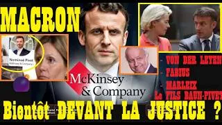 Miniature : MACRON MCKINSEY 2026 NOUVEAU SCANDALE ! BRAUN-PIVET FABIUS VON DER LEYEN JUSTICE ???