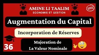 Miniature : Augmentation du Capital (Incorporation de Réserves) – Majoration de la Valeur Nominale