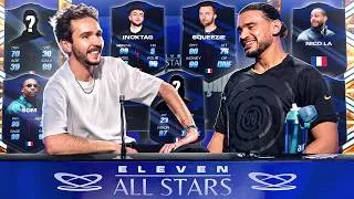 Miniature : ANNONCE DES JOUEURS DE L'EQUIPE DE FRANCE POUR L'ELEVEN ALL STARS EDITION 2 FRANCE ANGLETERRE