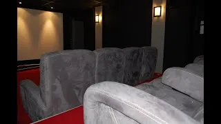 Miniature : Réalisation salle de cinéma privée Rhône Alpes