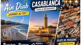 Miniature : نهار معايا تبحيرة في Ain Diab🌊🏖️Vlog vacance au Maroc 🇲🇦 