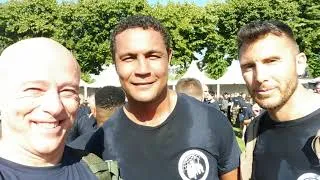 Miniature : Les Marins courent et donnent leur sang avec Thierry Dusautoir pour les blessés de guerre.