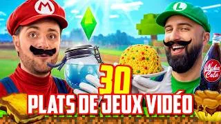 Miniature : ON MANGE 30 PLATS DE JEUX VIDÉO (et on les juge)
