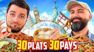 Miniature : ON MANGE 30 PLATS DE 30 PAYS (et on les juge) avec Manu Payet