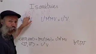 Miniature : ALGC9 : Isométries et matrices orthogonales, lien et définitions