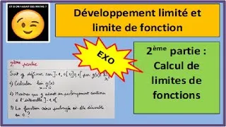 Miniature : Développement limité - Exo - 2ème partie