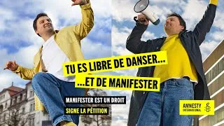 Miniature : Manifester est un droit humain - Amnesty International - Protect the Protest