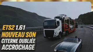 Miniature : NOUVEAU SON - CITERNE OUBLIÉE - ACCROCHAGE II EURO TRUCK SIMULATOR 2 1.61