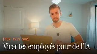 Miniature : Ils ont viré 700 personnes pour des agents IA. Je trouve ça absurde.