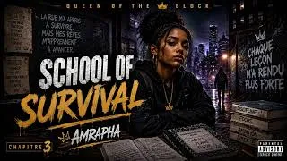 Miniature : AMRAPHA – SCHOOL OF SURVIVAL (Official Audio) | Queen of the Block – Chapitre 3